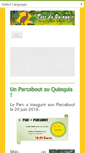 Mobile Screenshot of parcanimalierduquinquis.com